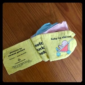Baby soft book vintage